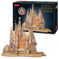 Пазл 3D Cubic Fun Sagrada Familia, 696 элементов купить в Кишиневе. Фото 2