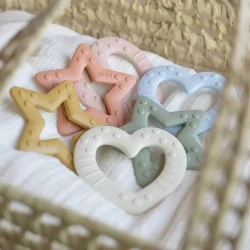 Inel gingival Bibs Heart Ivory cumpăra în Chișinau. Foto 3