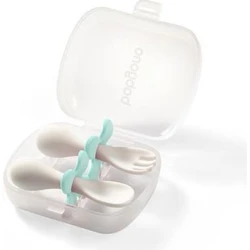 Lingură cu Furculiță într-o cutie NEW BabyOno,verde cumpăra în Chișinau. Foto 2