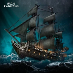 Puzzle 3D Cubic Fun Queen Anne's Revenge, 293 elemente cumpăra în Chișinau. Foto 6
