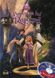 Книга Disney Аудиокнига История Рапунцель +CD купить в Кишиневе. Фото 1