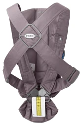 Анатомический рюкзак-кенгуру BabyBjorn Mini Cotton Dark Purple купить в Кишиневе. Фото 6