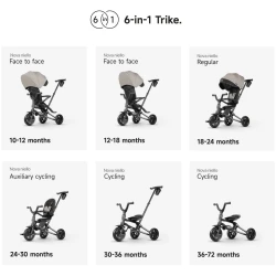 Tricicleta QPlay Nova Niello Khaki cumpăra în Chișinau. Foto 13