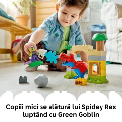 Конструкторы Lego Duplo Dinosaur Spidey-Rex Vs. Green Goblin, 25 элементов купить в Кишиневе. Фото 6