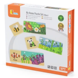 Развивающая игрушка Viga Matching Puzzle My Home купить в Кишиневе. Фото 1