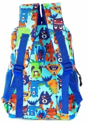Ghiozdan scolar mediu Mesco Monster, 38x25x15 cm cumpăra în Chișinau. Foto 2