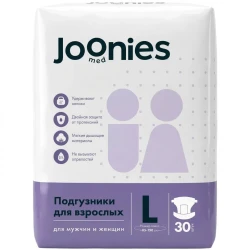 Scutece pentru adulti Joonies Med, marimea L, 30 buc. cumpăra în Chișinau. Foto 1