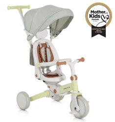 Трехколёсный велосипед Moni Compacto 3in1 Green купить в Кишиневе. Фото 1