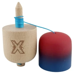 Kendama Essa Toys Pill X Original, Gradient Roșu & Albastru cumpăra în Chișinau. Foto 2