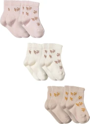Ciorapei BabyCosy Ivory & Beige, 6 buc. (12-24L) cumpăra în Chișinau. Foto 2
