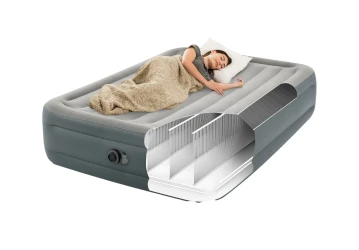 Надувной матрас Intex Velur Queen Essential Rest со встроенным электрическим насосом 220 В купить в Кишиневе. Фото 5