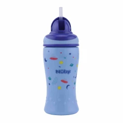 Поильник с трубочкой Nuby Neon Flip It 12+ мес 360 мл купить в Кишиневе. Фото 5