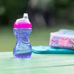 Cană anti-varsare Nuby Easy Grip 9+ luni 300 ml cumpăra în Chișinau. Foto 10