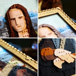 Конструкторы Lego Art Mona Lisa, 1503 элемента купить в Кишиневе. Фото 8