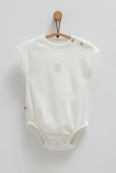 Боди без рукавов Caramell Move Boy Ivory (3-6М) купить в Кишиневе. Фото 1