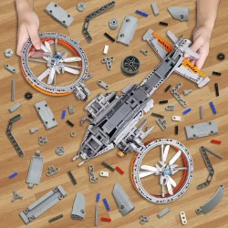 Set construcție iM.Master Mechanical Master Star Fighter, 817 elemente cumpăra în Chișinau. Foto 3