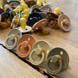 Suzetă rotundă din latex Bibs Colour Dark Oak 0-6 luni cumpăra în Chișinau. Foto 5
