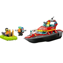 Конструкторы Lego City Fire Rescue Boat, 144 элемента купить в Кишиневе. Фото 3