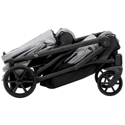 Коляска для двойни 2 в 1 Kunert Brav Duo Baby Pink Eco купить в Кишиневе. Фото 8