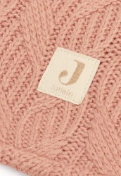 Păturică Jollein Spring Knit Rosewood & Coral Fleece, 100x150 cm cumpăra în Chișinau. Foto 3