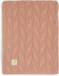 Păturică Jollein Spring Knit Rosewood & Coral Fleece, 100x150 cm cumpăra în Chișinau. Foto 1