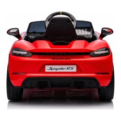 Mașinuță electrică KidsCar Porsche 718 Spyder RS, 12V/7Ah, 2 motoare de 25W, roșie cumpăra în Chișinau. Foto 8