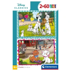 Пазл Clementoni Disney Classic, 2x60 элементов купить в Кишиневе. Фото 2