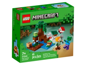 Set construcție LEGO Minecraft The Swamp Adventure, 65 elemente cumpăra în Chișinau. Foto 1