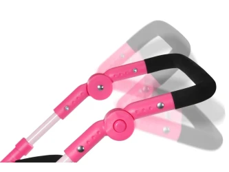Cărucior pentru păpuși Zapf Creation 2 in 1 Babyborn Deluxe Pram Grey & Pink cumpăra în Chișinau. Foto 6