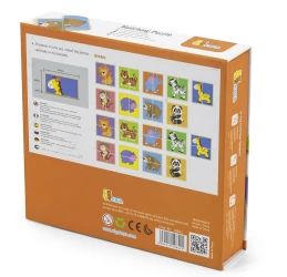 Развивающая игрушка Viga Matching Puzzle Wild Animals купить в Кишиневе. Фото 3