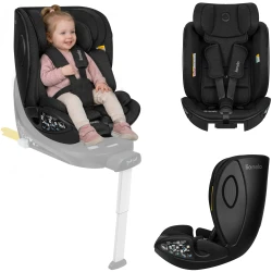 Автокресло 40-105 см (i-Size) Lionelo Moxie Next Black Carbon, поворотное 360 купить в Кишиневе. Фото 4