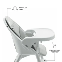 Scaun pentru hranire 2 in 1 KinderKraft Dinnly Grey cumpăra în Chișinau. Foto 11