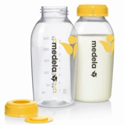 Biberon-container pentru bebeluși din plastic Medela Calma, 250 ml, 2 buc. cumpăra în Chișinau. Foto 1