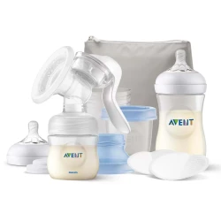 Set de alaptare Philips AVENT cu pompa manuala pentru san cumpăra în Chișinau. Foto 1