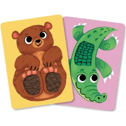 Развивающие карточки Dodo My Tactile Cards Montessori Малыши животных купить в Кишиневе. Фото 4