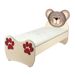 Детская кровать Tisam Mouse Beige, 143x63 см купить в Кишиневе. Фото 1