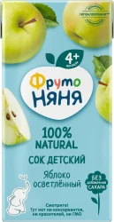 Suc de măr ФрутоНяня (4 luni+), 200 ml cumpăra în Chișinau. Foto 1