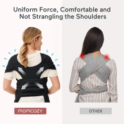 Кенгуру Momcozy Wrap Black купить в Кишиневе. Фото 6
