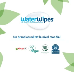 Салфетки влажные Water Wipes Soapberry, 4x60 шт. купить в Кишиневе. Фото 3