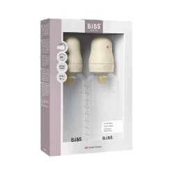 Бутылочка для кормления из пластика Bibs Latex Ivory, 270 мл, 2 шт. купить в Кишиневе. Фото 2