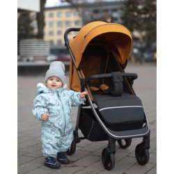 Прогулочная коляска Carrello Bravo Tiger Orange купить в Кишиневе. Фото 9