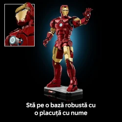 Конструкторы Lego Marvel Iron Man Mark 3 Collector's Edition, 1297 элементов купить в Кишиневе. Фото 8