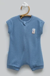 Комбинезон Caramell Hello Boy Indigo & Ecru (3-6М) купить в Кишиневе. Фото 1