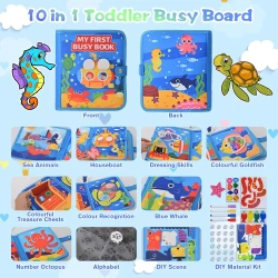 Развивающая книга New World Ocean купить в Кишиневе. Фото 3