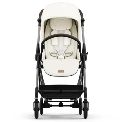 Прогулочная коляска с реверсивным блоком Cybex Melio B Cotton White купить в Кишиневе. Фото 7