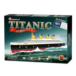 Puzzle 3D Cubic Fun Titanic, 35 elemente cumpăra în Chișinau. Foto 1