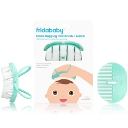 Set perie si pieptene pentru copii Frida Baby Head-Hugging Albastru cumpăra în Chișinau. Foto 1