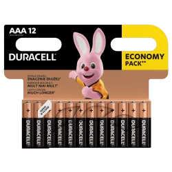 Набор батареек Duracell AAA MN2400, 12 шт. купить в Кишиневе. Фото 1