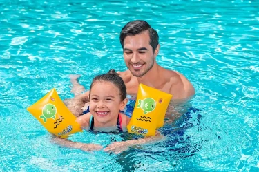 Aripioare pentru înot Bestway Swim Safe Yellow cumpăra în Chișinau. Foto 3