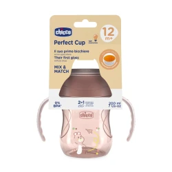 Cană Chicco Perfect 360 Peach (12 luni+), 200 ml cumpăra în Chișinau. Foto 2